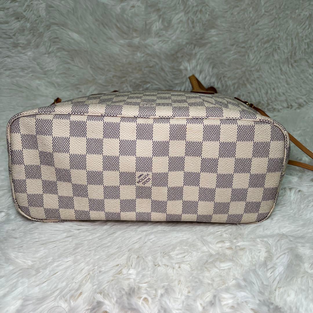 t*9様 LOUIS VUITTON ネヴァーフル　PM ダミエ　アズール　トー