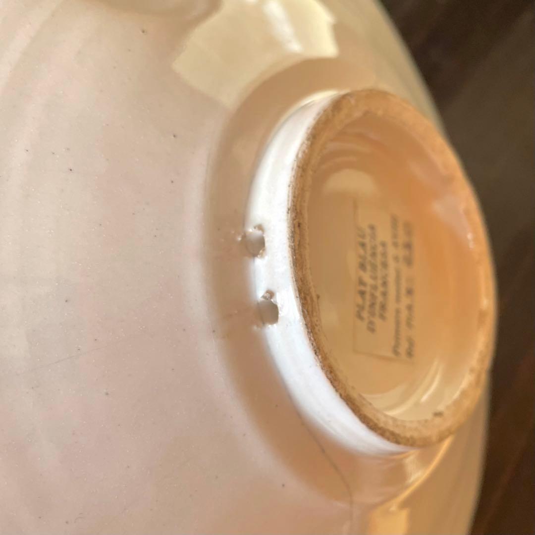 18世紀初頭 フランス アンティーク 染付皿 デルフト プレート 飾り皿 民藝