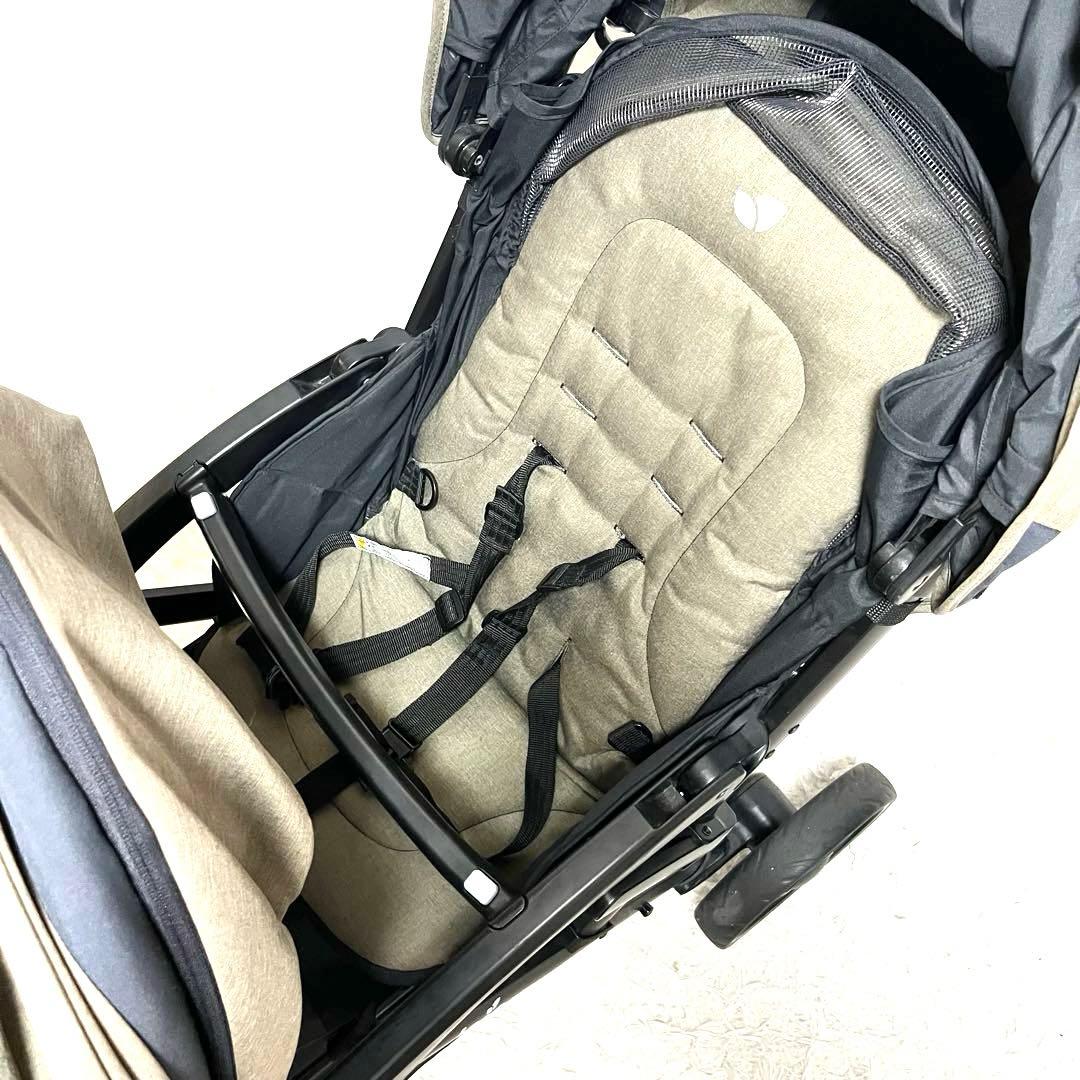 カトージ Joie ジョイ エヴァライトデュオ　オリーブ 2人乗り