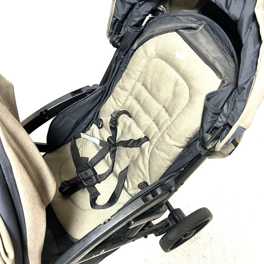 カトージ Joie ジョイ エヴァライトデュオ　オリーブ 2人乗り