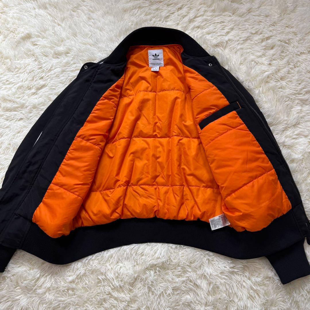 adidas NEW PAD JKT MA-1 ボンバージャケット ダブルジップ