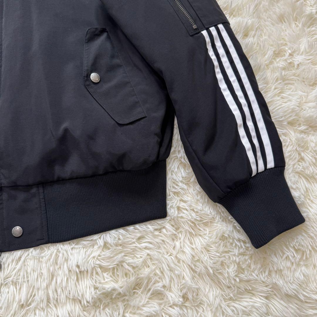 adidas NEW PAD JKT MA-1 ボンバージャケット ダブルジップ