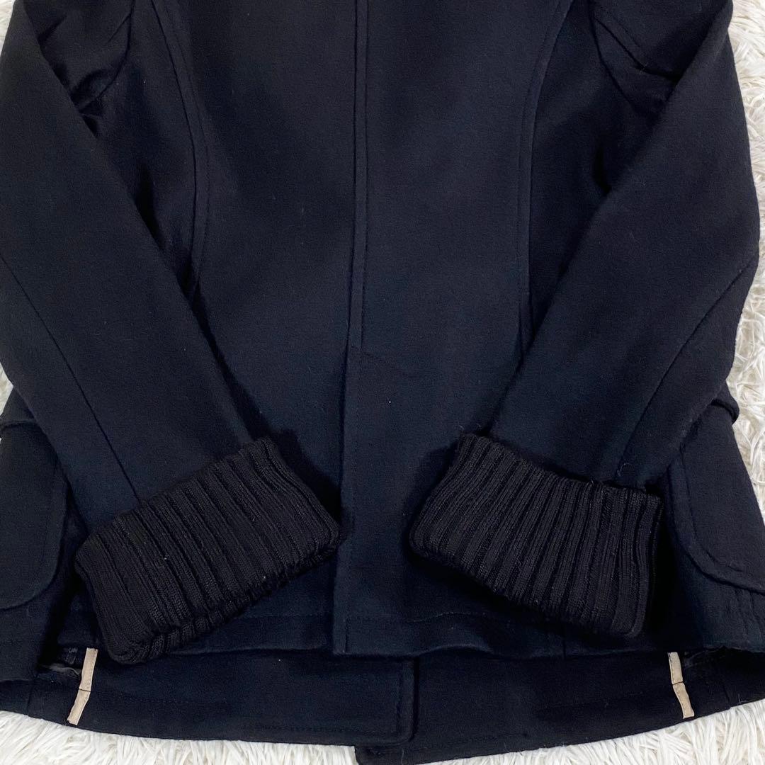 美品　BURBERRY LONDON ダッフルコート　アンゴラ　ウール　ショール