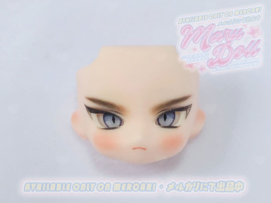 かすたむフェイスパーツcream＋アイ2種㉒