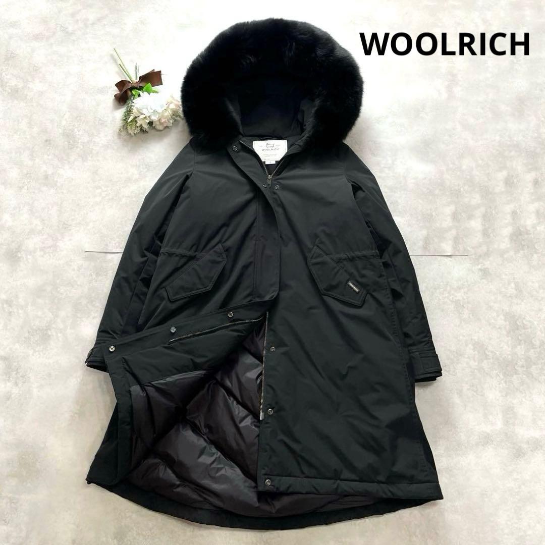 美品✨ウールリッチ キーストーンパーカ ダウンコート 黒 ファー フード S
