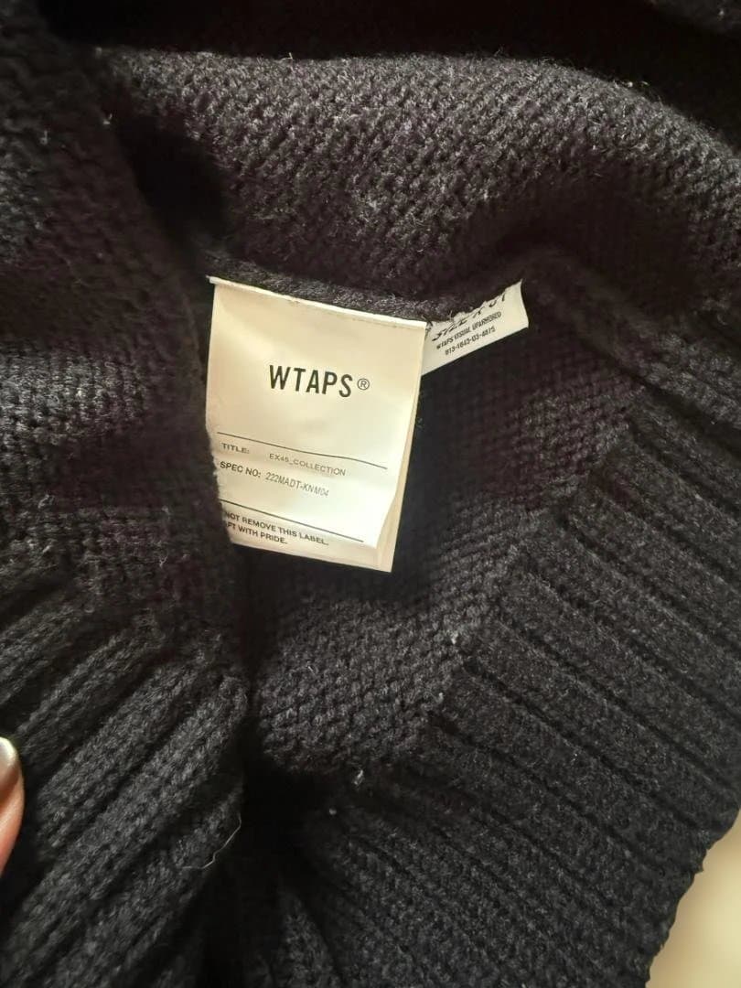 WTAPS ブラック カーディガン