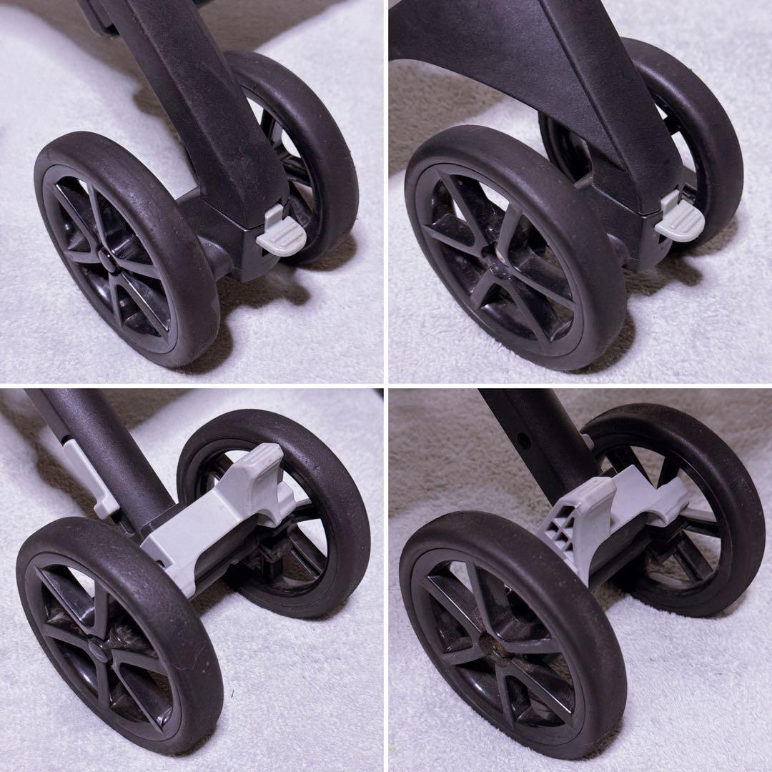 限定 廃盤【極美品】ポキット ディズニー ミッキーマウス 折りたたみ ベビーカー