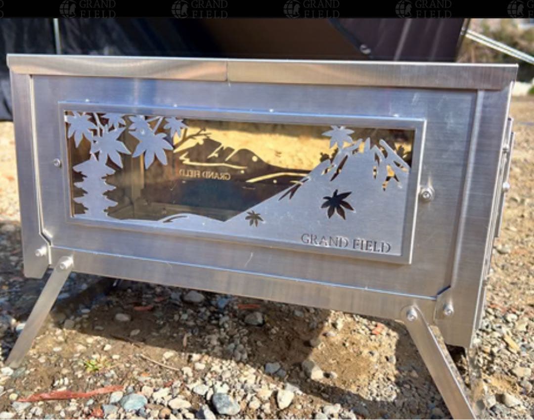 ステンレス薪ストーブ