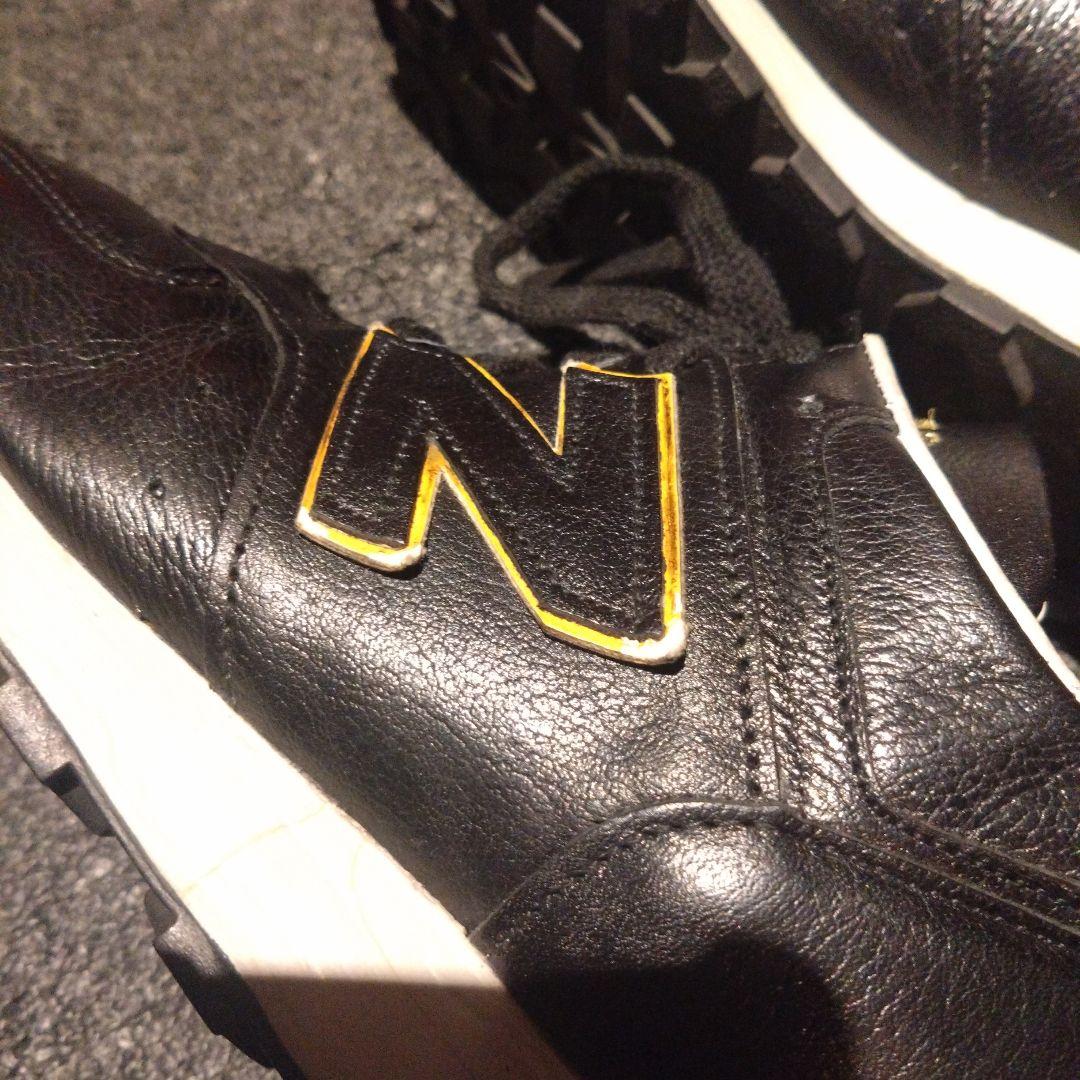 【貴重】New Balance LM576 UKブラック ゴールドロゴ LTD