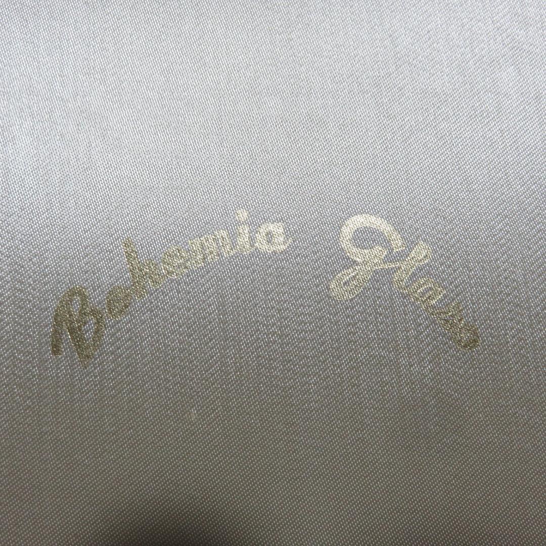 ガラス グラス 花瓶 花入 花器 ボヘミア クリスタル チェコ 高級