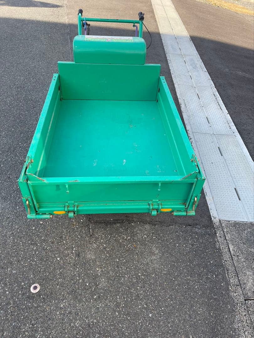 運搬車 BP412 手動ダンプ 4.2馬力クローラー 最大作業能力250㎏ 中古