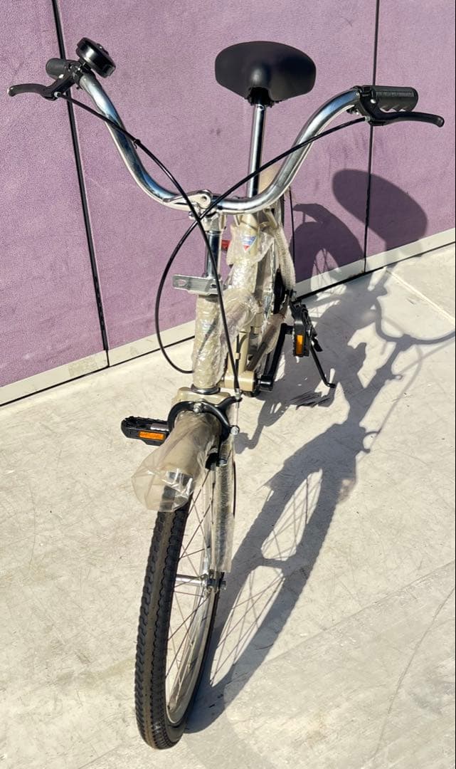 AERO折りたたみ自転車 ホワイト 小径