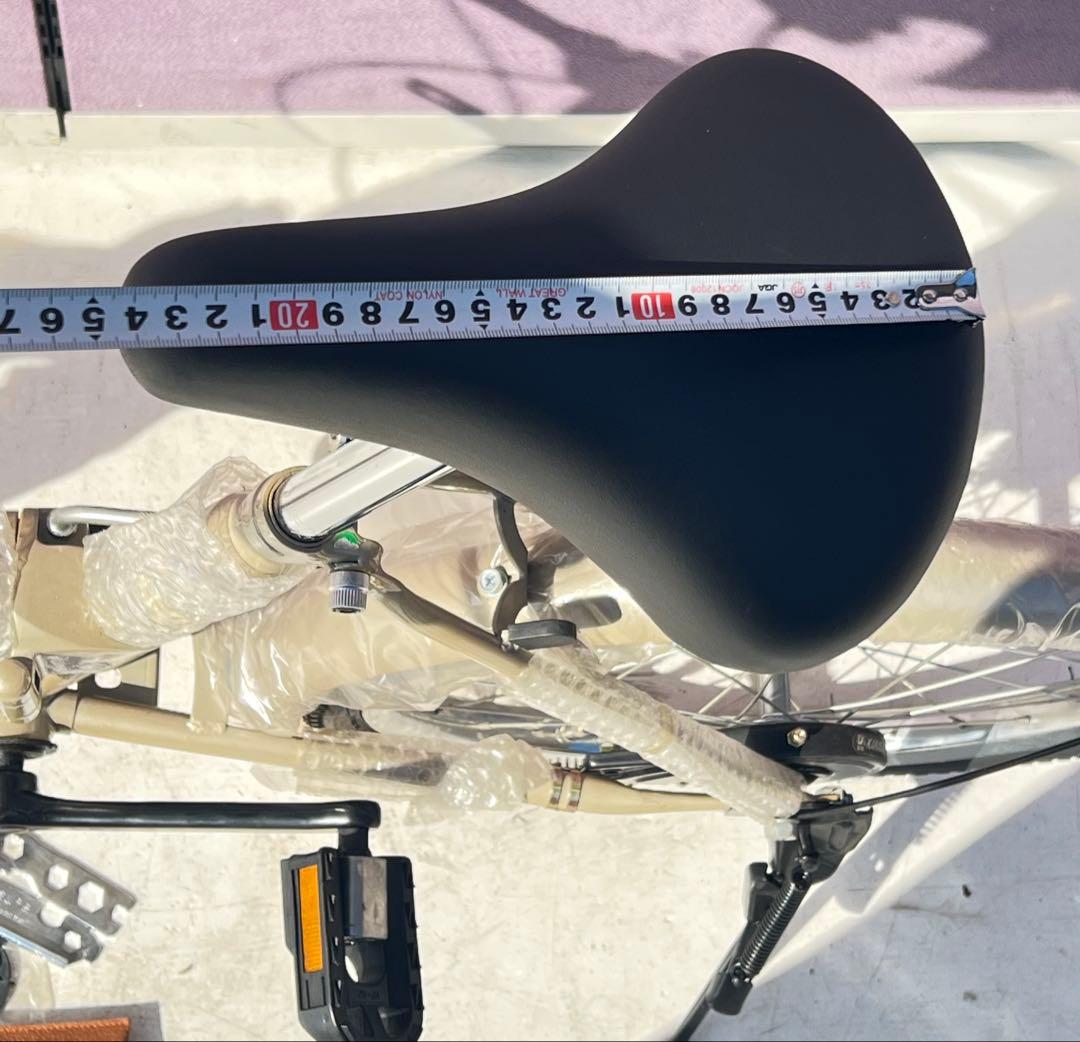 AERO折りたたみ自転車 ホワイト 小径