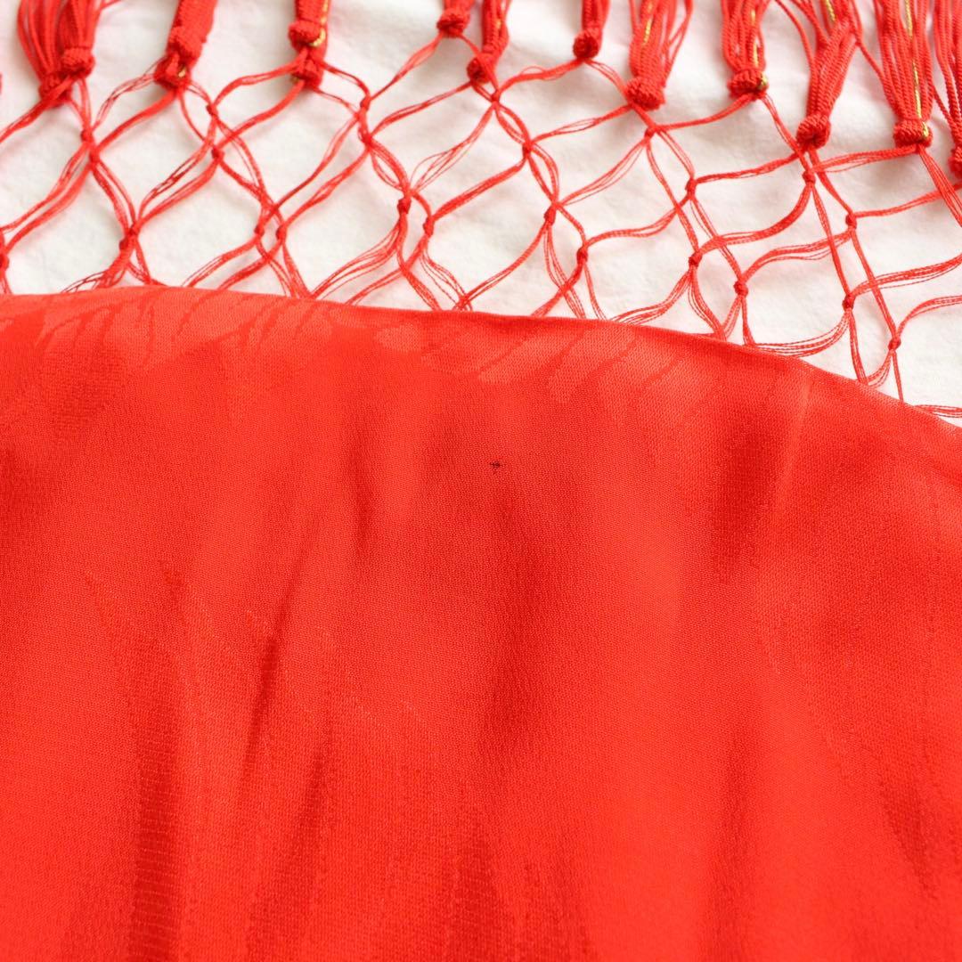 七五三 7歳 女の子 子供 正絹 ピンク 着物 つくり帯 セット