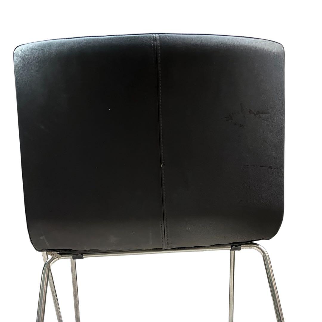 廃盤　IKEA イケア / BERNHARD ベルナード チェア 2脚セット　黒