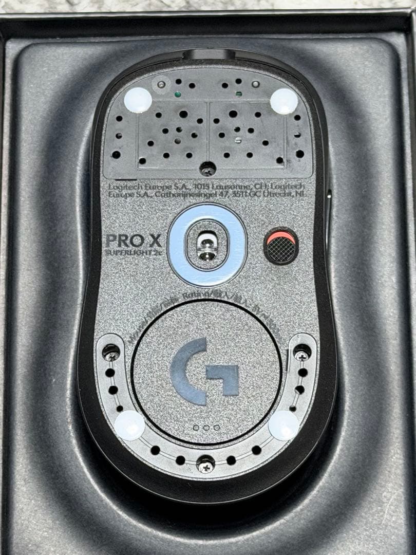 【美品】Logicool G PRO X SUPERLIGHT 2c ブラック