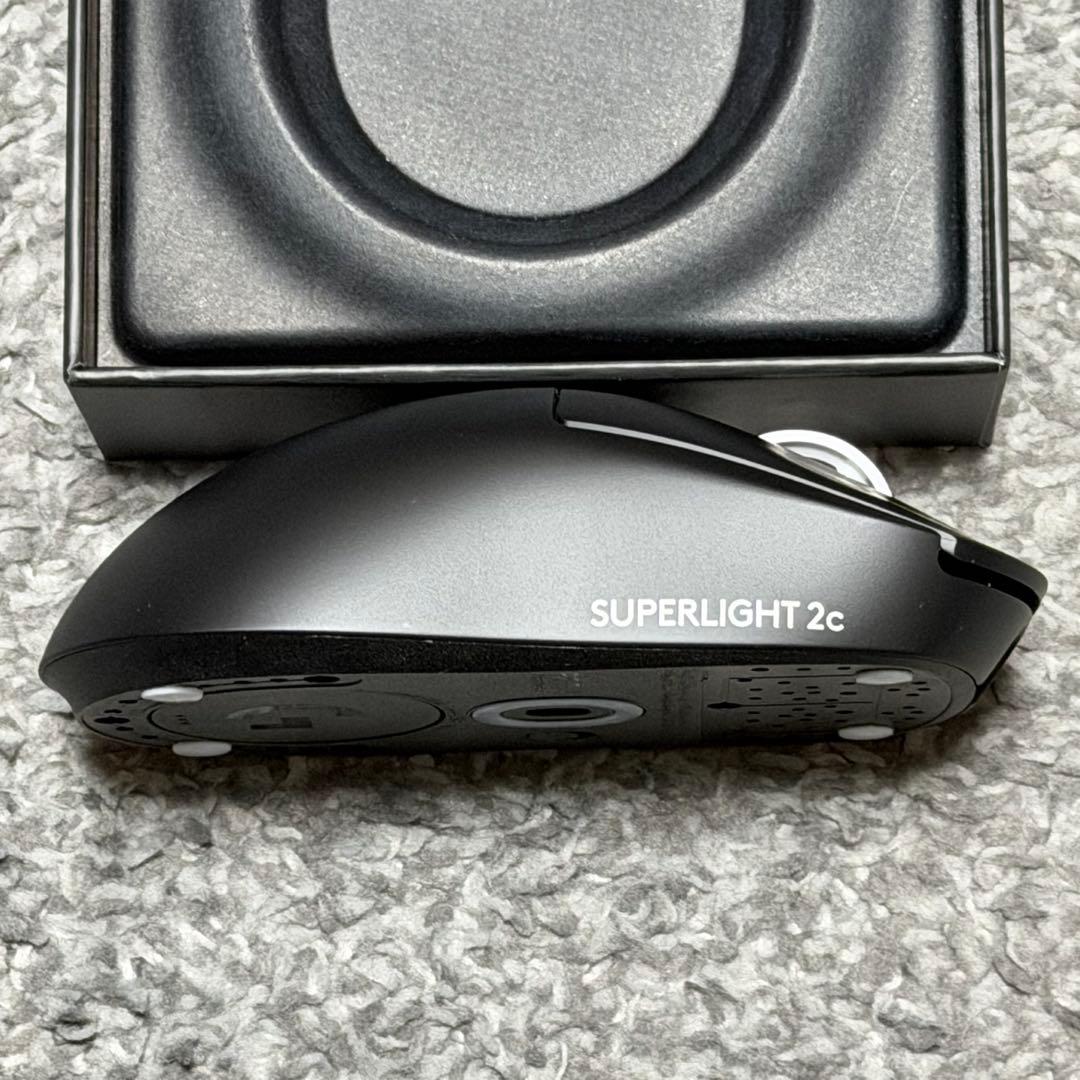【美品】Logicool G PRO X SUPERLIGHT 2c ブラック