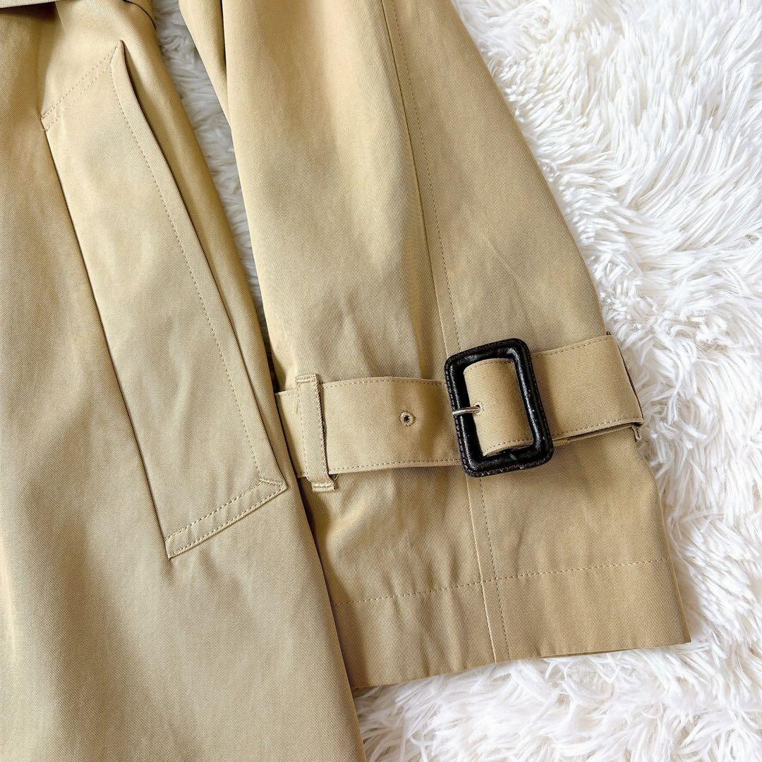 ユナイテッドアローズ　トレンチコート　ロング丈　ベージュ　ベルト　サイズ36