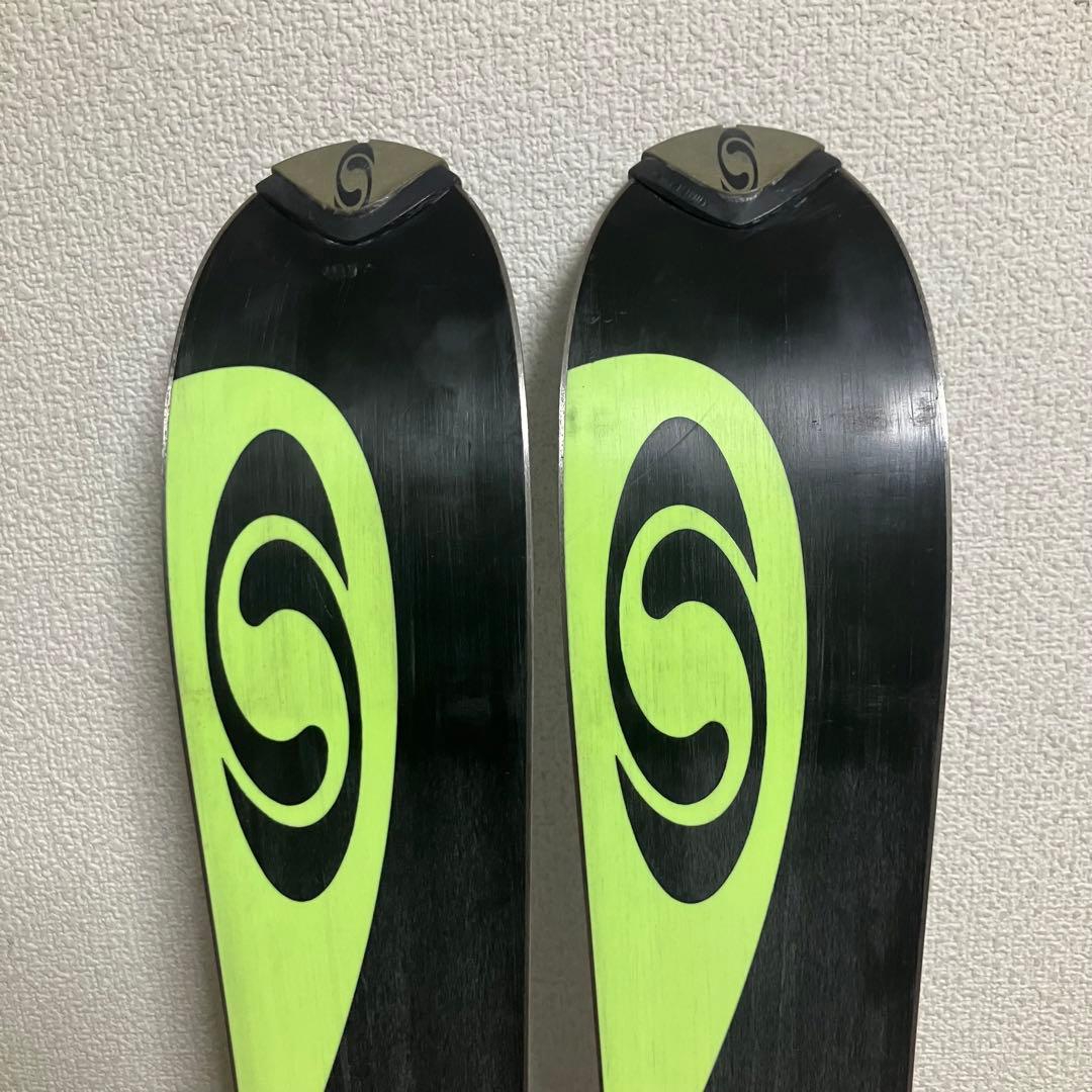【良品】SALOMON DEMO8P3サロモン スキー160/ケース.ストック付