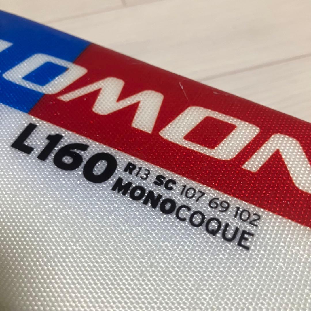 【良品】SALOMON DEMO8P3サロモン スキー160/ケース.ストック付