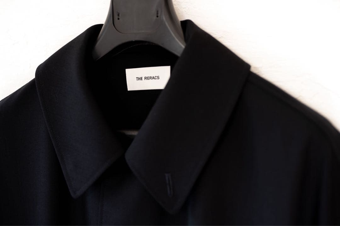 ジャケット・アウター THE RERACS SINGLE TRENCH PONCHO