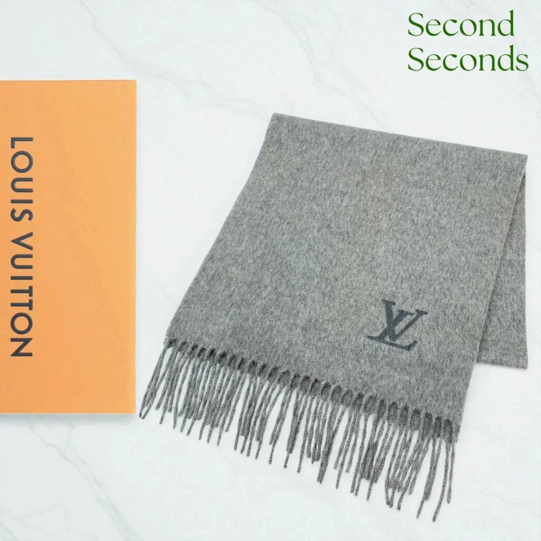 【美品】ルイヴィトン エシャルプ・ジェラム カシミヤ マフラー M71287