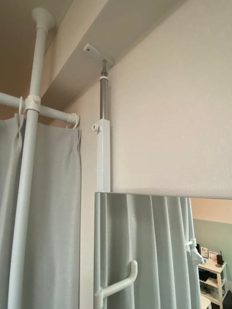 大型　鏡　壁ミラーつっぱりタイプ（つっぱりミラー）