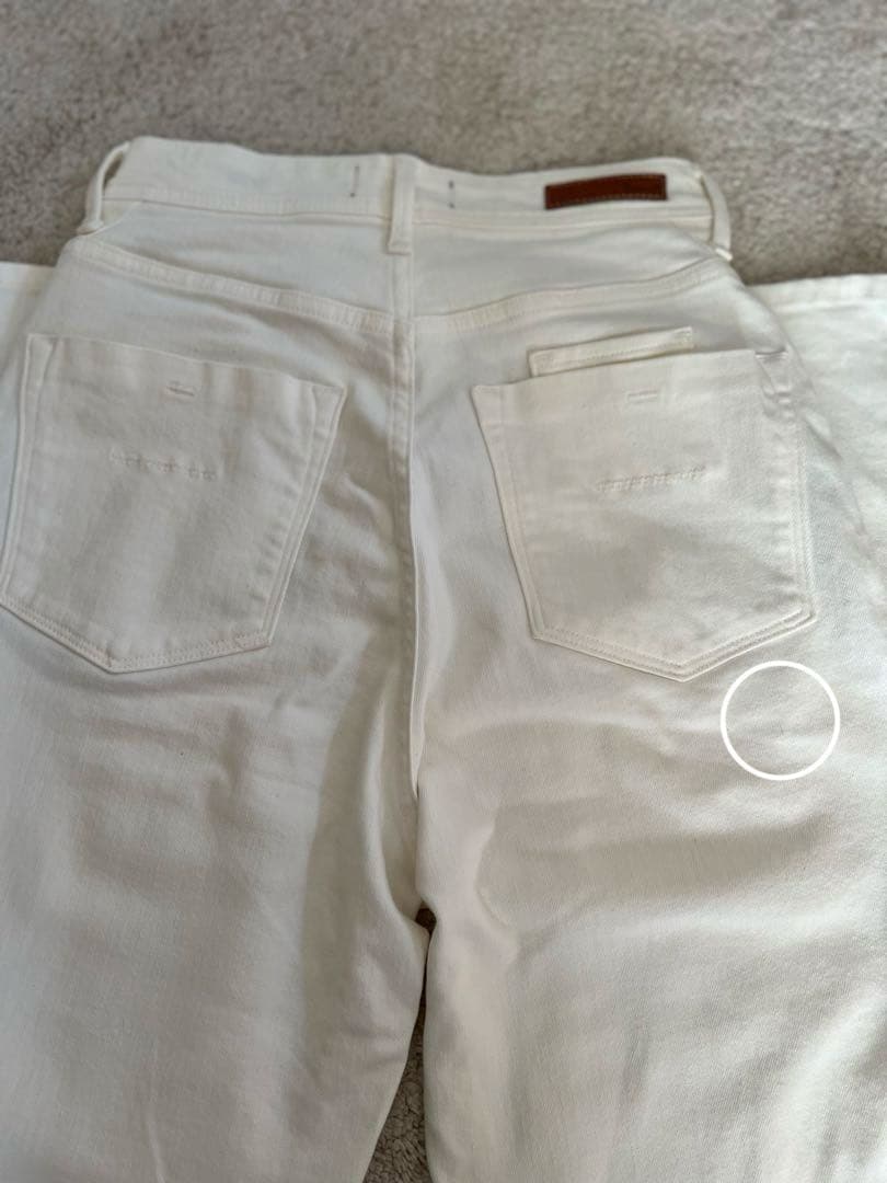 【着用二度のみ】YANUK＊LEA BOYS STRAIGHT WHS