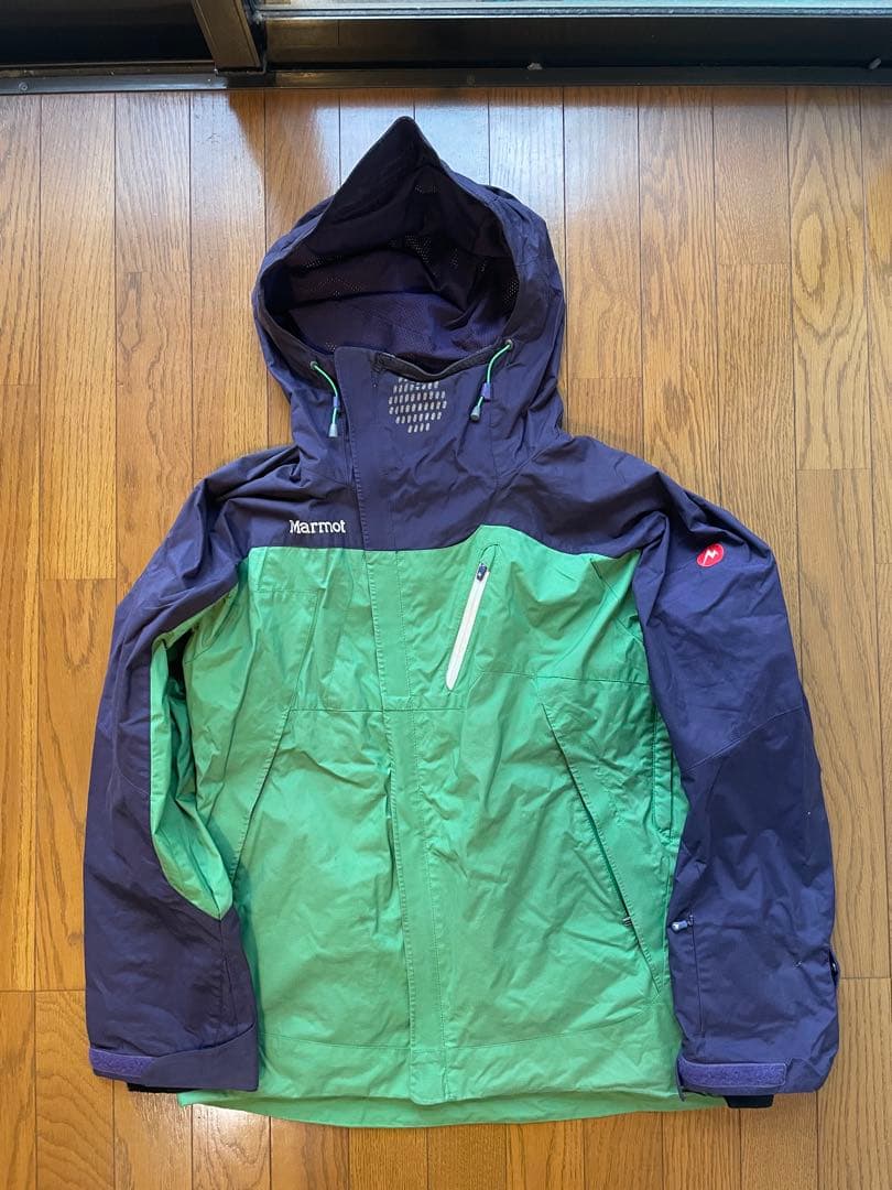 Marmot ジャケット　斜めファスナー Mサイズ　スキー・スノーボードに