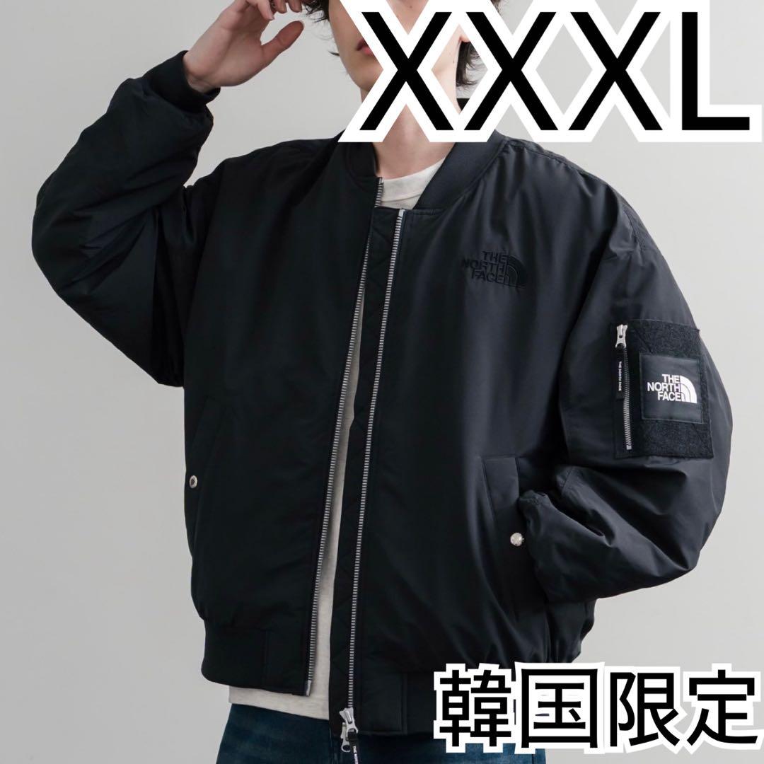 XXXL＊ブラック　黒＊MA-1　ジャケット＊ノースフェイス＊韓国限定