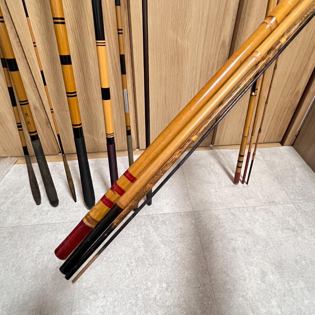 ヘラブナ　釣竿　9本まとめ売り