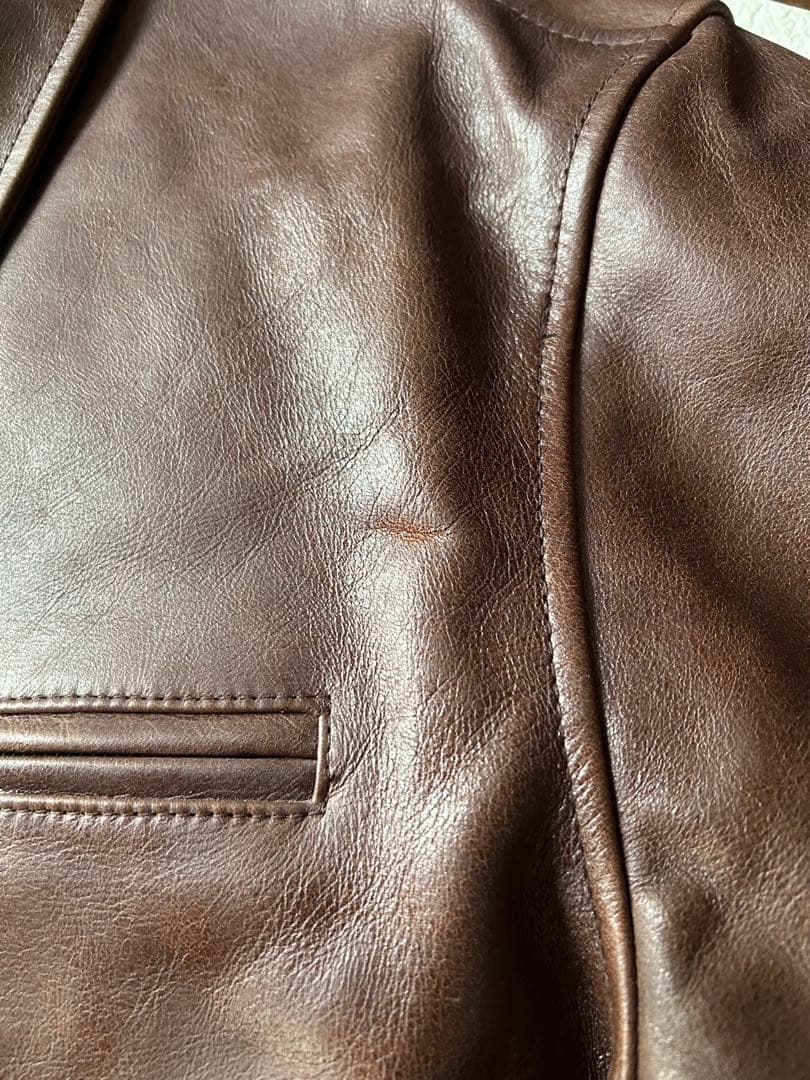 Marlboro マルボロ　ホースハイド　レザージャケット・ブルゾン　馬革