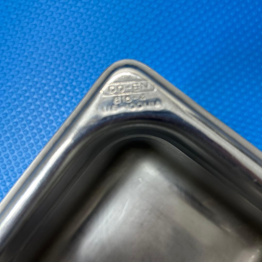 DO-EN ホテルパン　100mm 12個セット　1/6 ステンレス　業務用