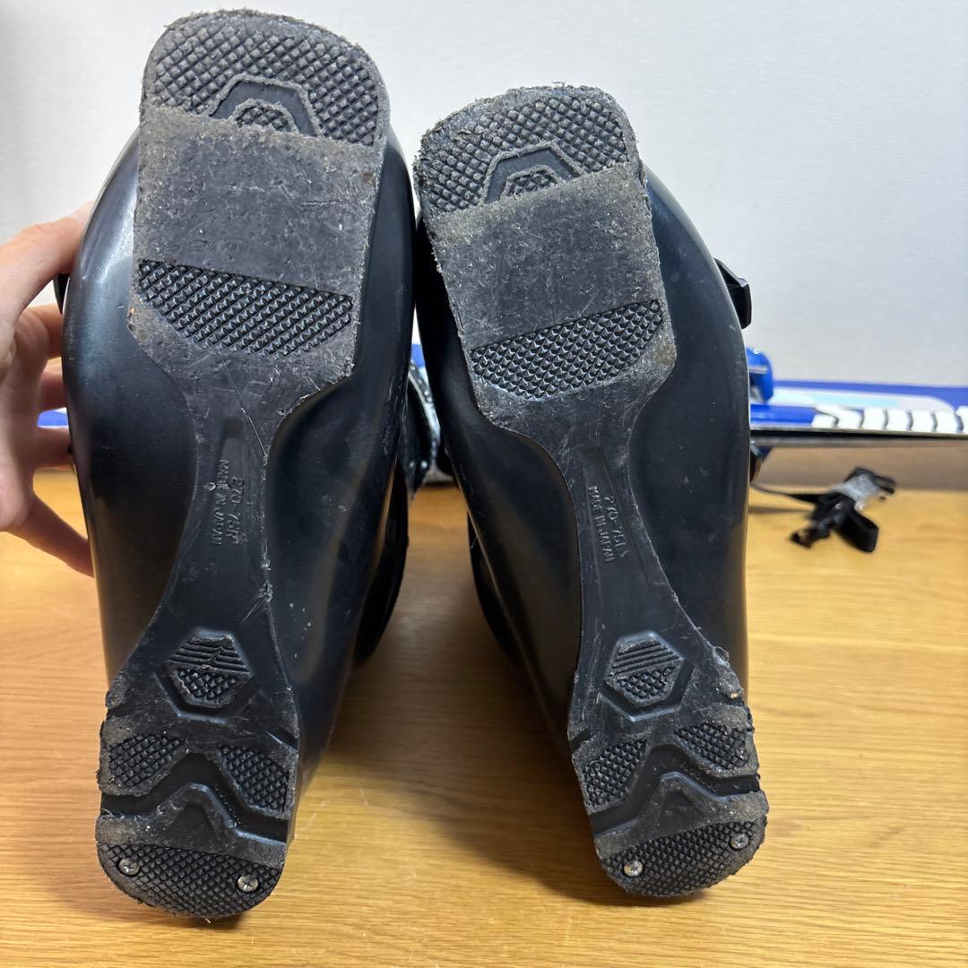 メンズ　ショートスキー　ファンスキーセット　27 -27.5 cmブーツ付