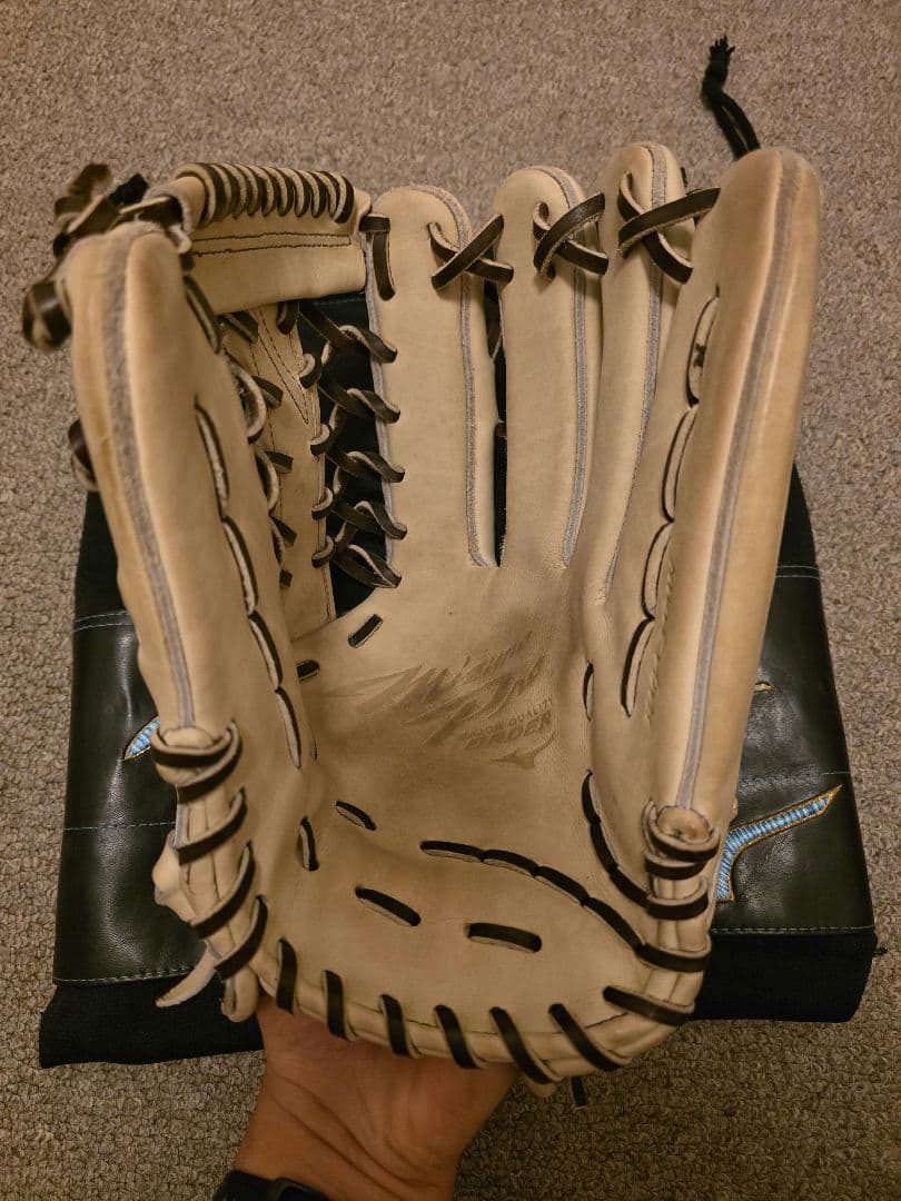 ​【激レア・即戦力】ミズノプロ 硬式外野手用グローブ 店舗オーダー品