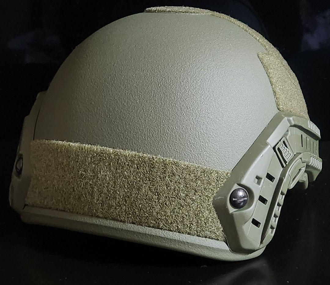 NIJ-Ⅲa 実物 防弾ヘルメット 55㎝～62㎝ /OD、 FAST OPS