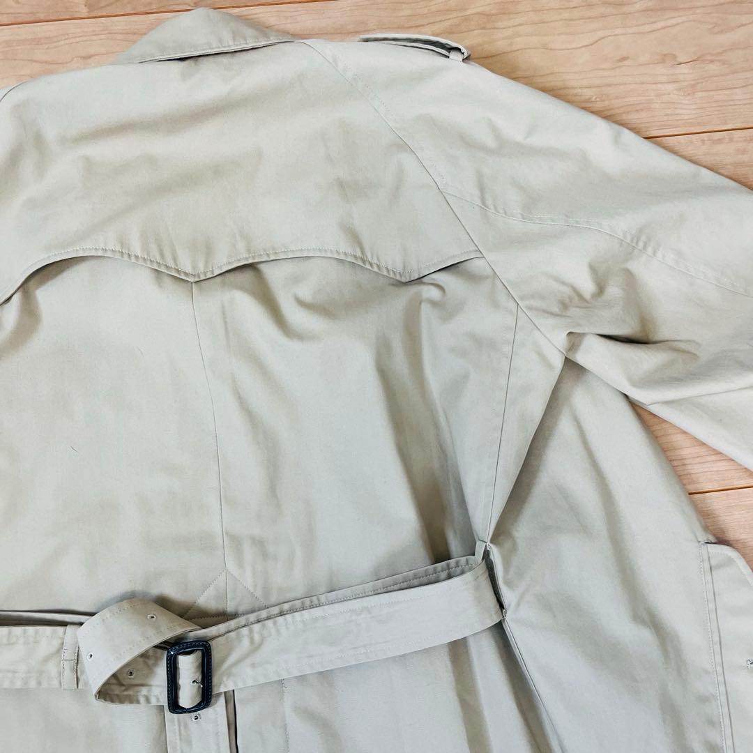 Fred Perry 赤チェック　トレンチコート　ロングコート