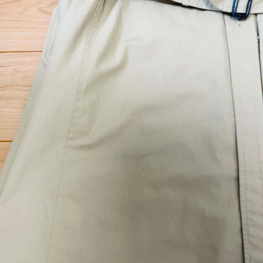 Fred Perry 赤チェック　トレンチコート　ロングコート