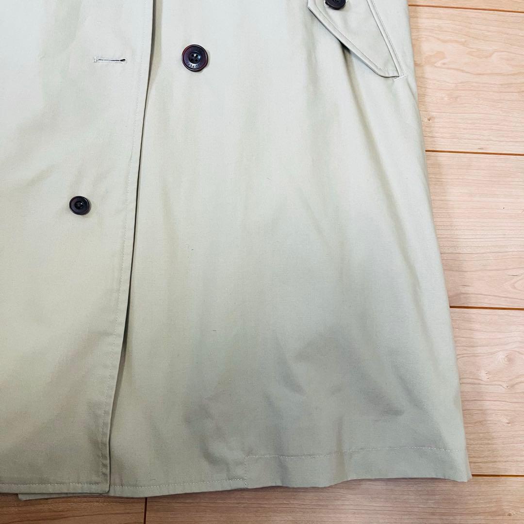 Fred Perry 赤チェック　トレンチコート　ロングコート