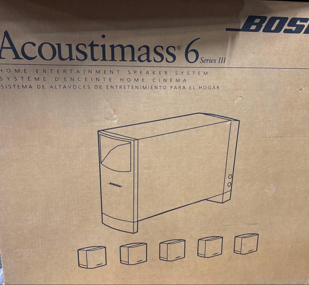 未使用訳あり Bose Acoustimass 6 Series III