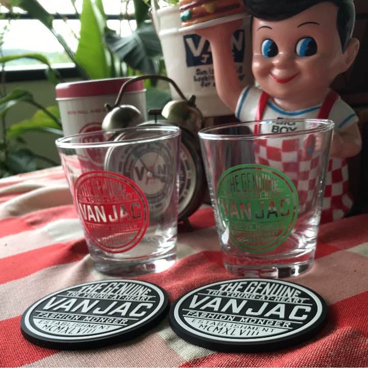 VAN JACKET ガラスタンブラー2個セット