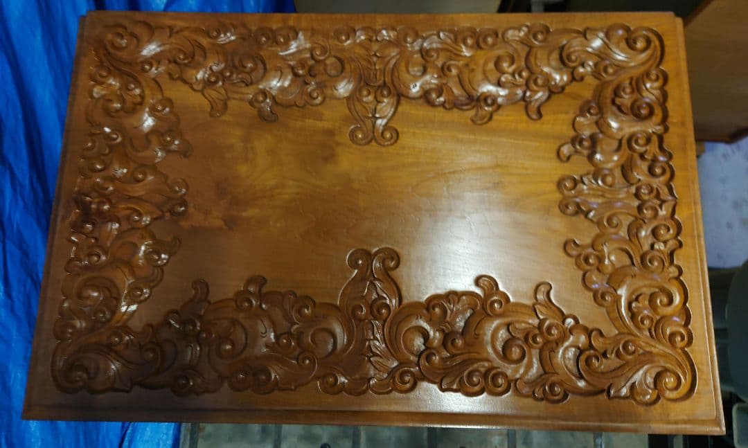 アンティーク家具　アジアン家具　高級手彫り家具　軽井沢彫