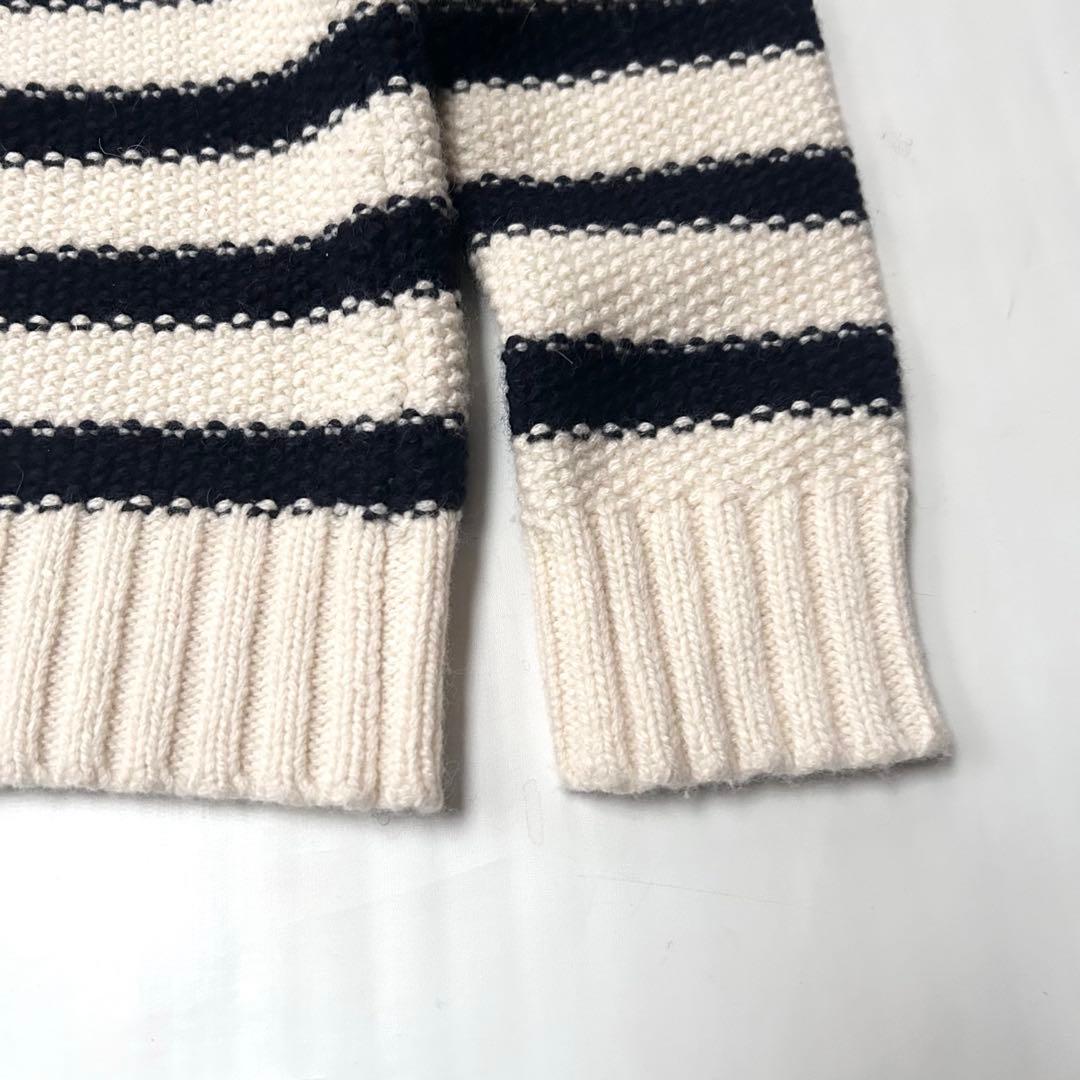 ピコ 新品未使用 ダーマコレクション カシミヤ混ケーブル編みタートルニット