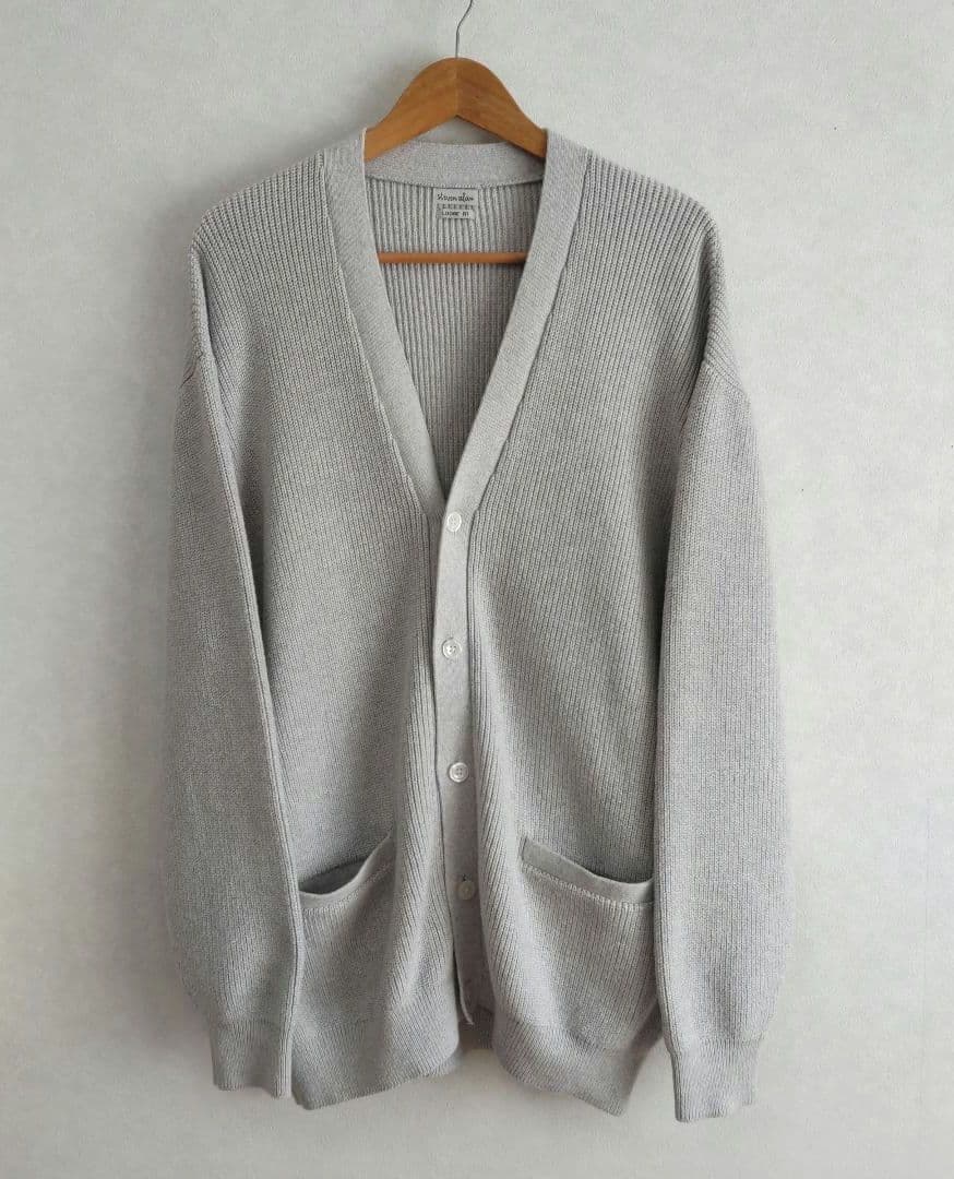 Steven Alan　カシミヤ混　ルーズフィット Vネック カーディガン　XL