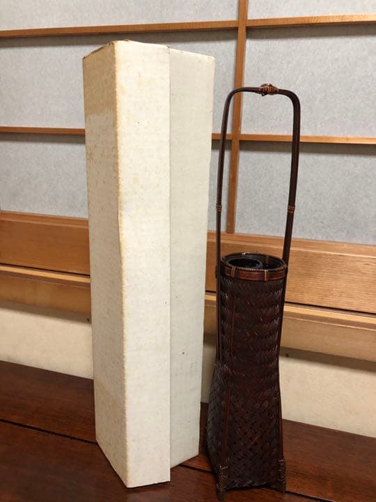 竹花籠　竹細工