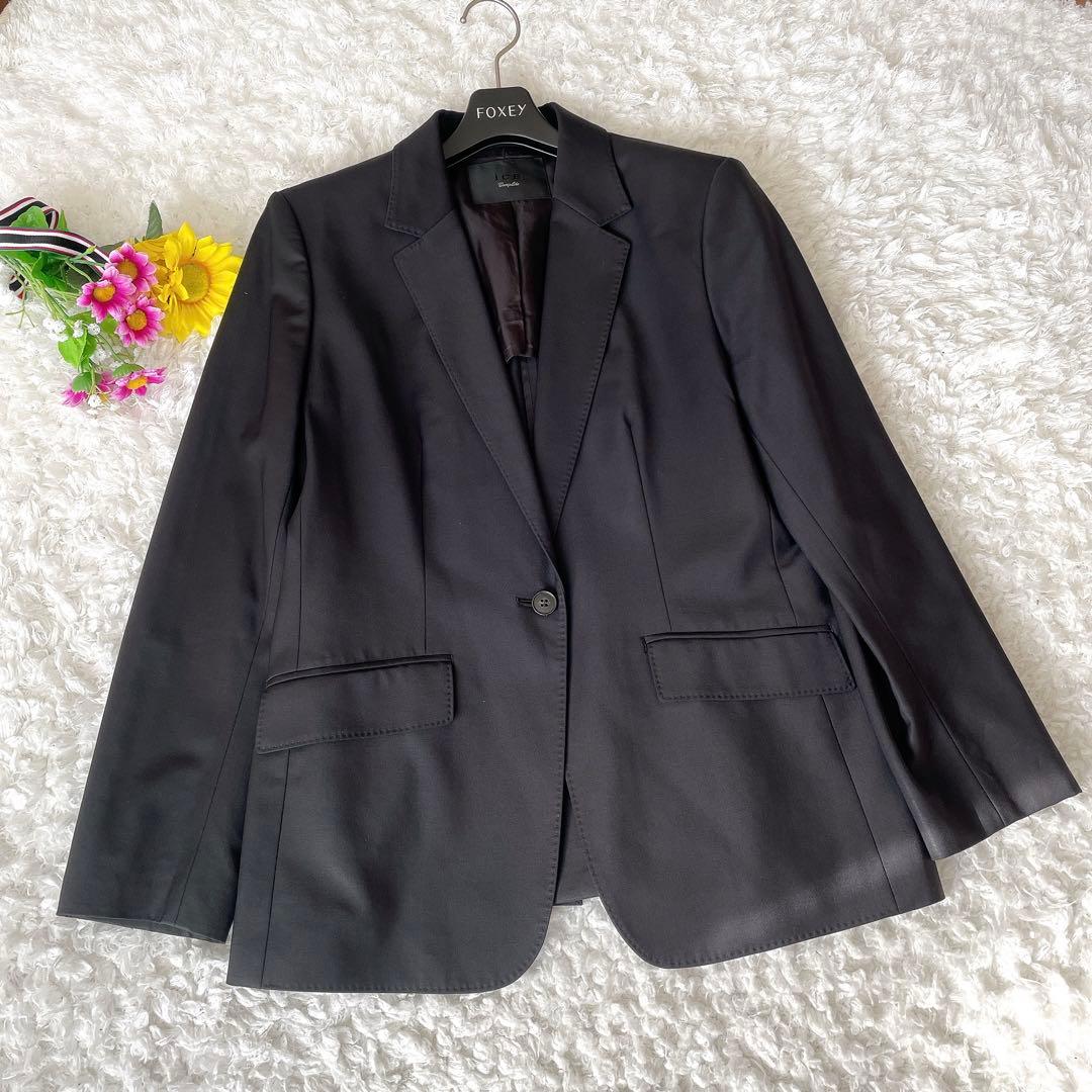 ICB アイシービー⭐️パンツ セットアップ スーツ 黒ブラックビジネス44 42