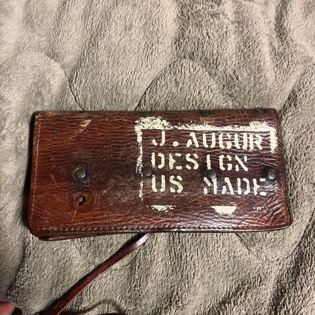 J. Augur レザー長財布 ブラウン