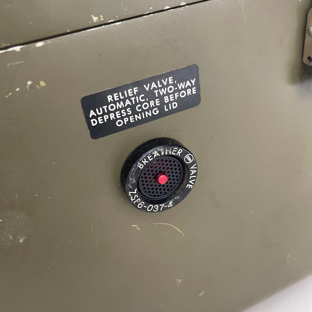 軍用 ZERO ゼロ ハリバートン ロッキード C-130 温度調整試験用ケース