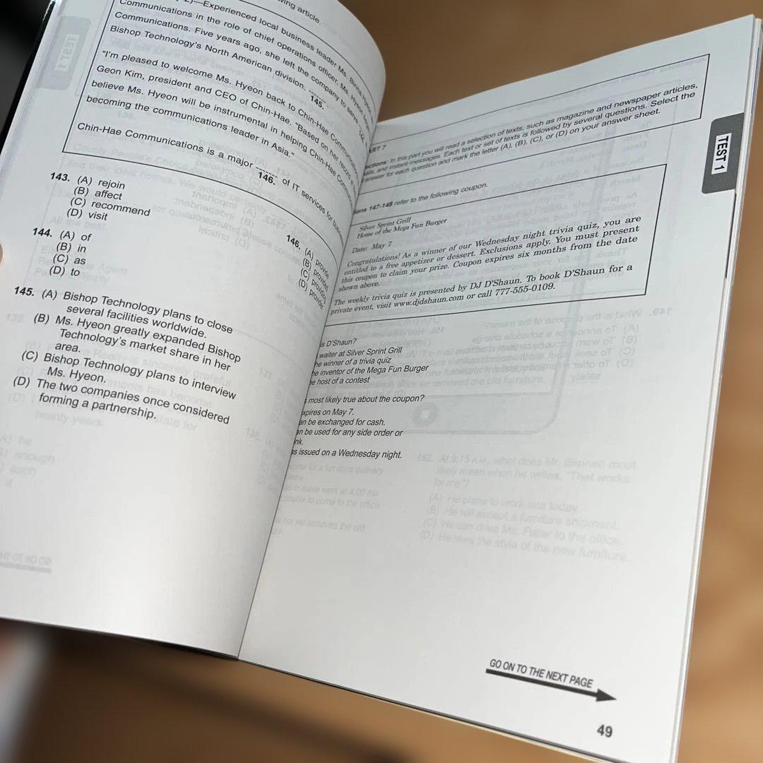 公式TOEIC Listening & Reading 問題集 9-12