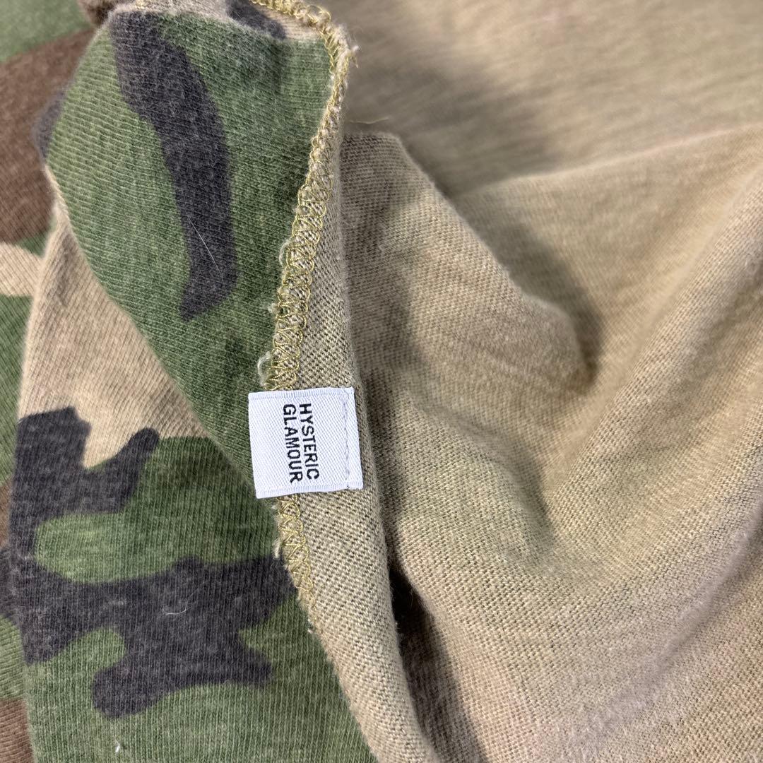 Y2K hysteric glamour archive カモフラ　ロンT 迷彩